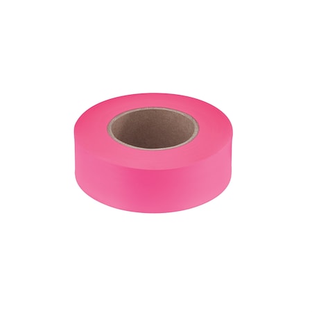 Milwaukee Tool 200 ft. x 1 in. Pink Flagging Tape 77-003